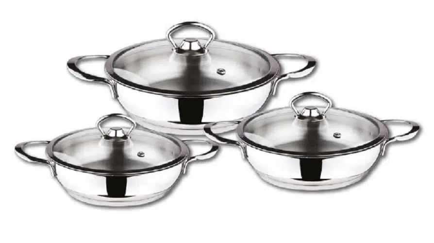 Oms 6 Parça Çelik Sahan Seti 1096