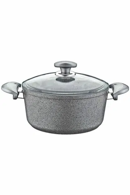 Oms Granit 22 X 11,5 Cm Derin Tencere 3110-Gri