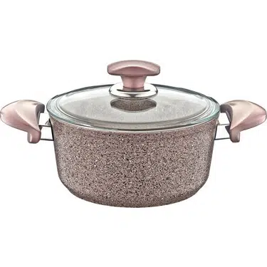 Oms Granit 26X12,5 Cm Derin Tencere 3110 Kahverengi