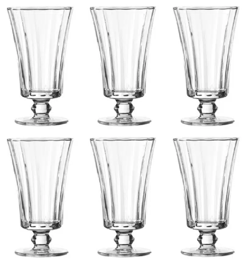 Paşabahçe Diamond 6 lı Ayaklı Kahve Yanı Bardağı 440186