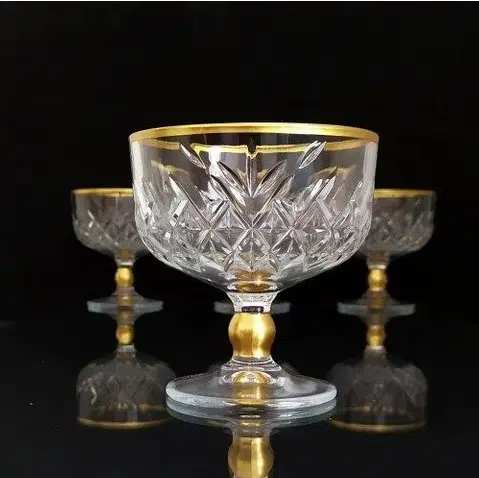 Paşabahçe Golden Touch 2li Ayaklı Dondurmalık 440211