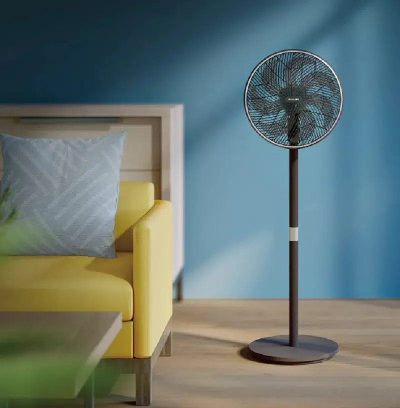 Philips Vantilatör 8 Pervaneli Siyah Wifili CX3550-01