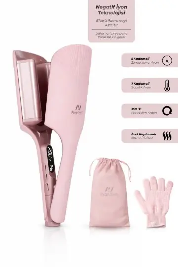 Pirantech Wave Saç Maşası KS-516 Rose