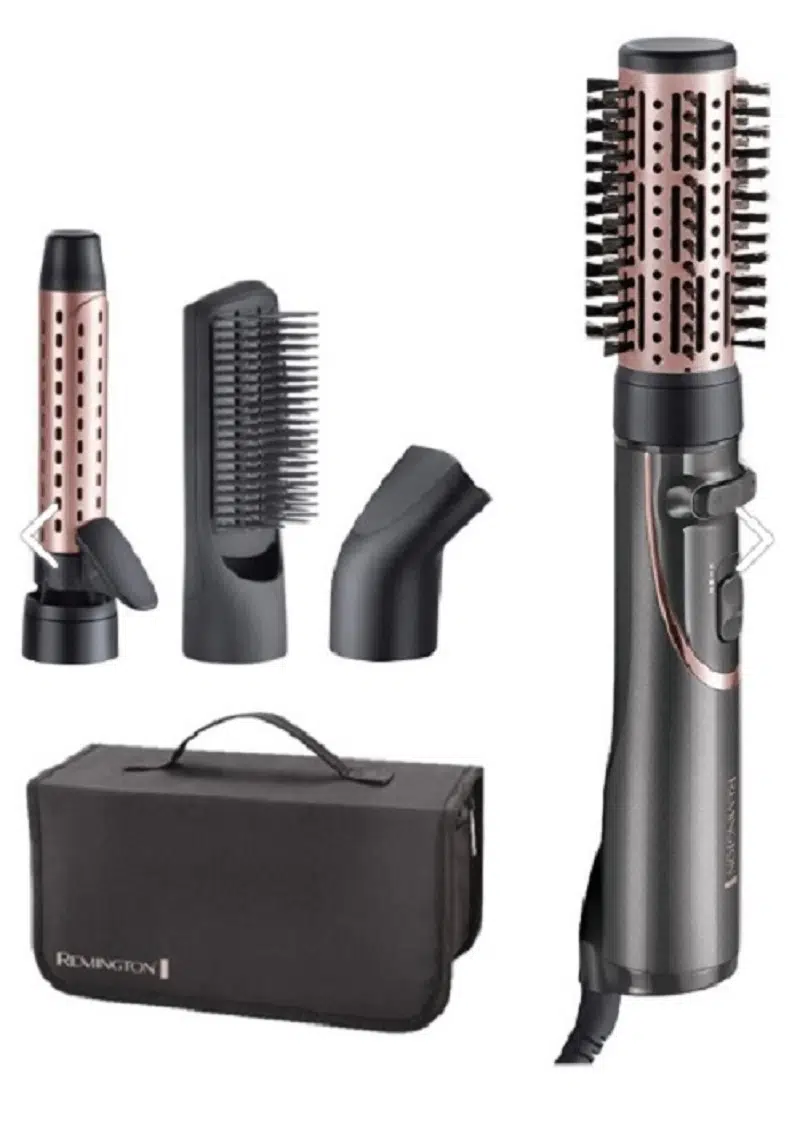Remington AS8606 Metalik Gri Curl&Straight Confidence Saç Şekillendirme Seti